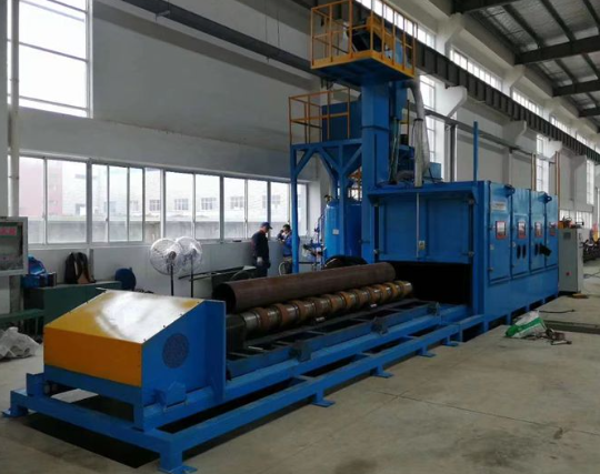 绍兴喷砂机在管道除锈中的现场施工应用
